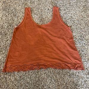 Velvet Cropped Tank